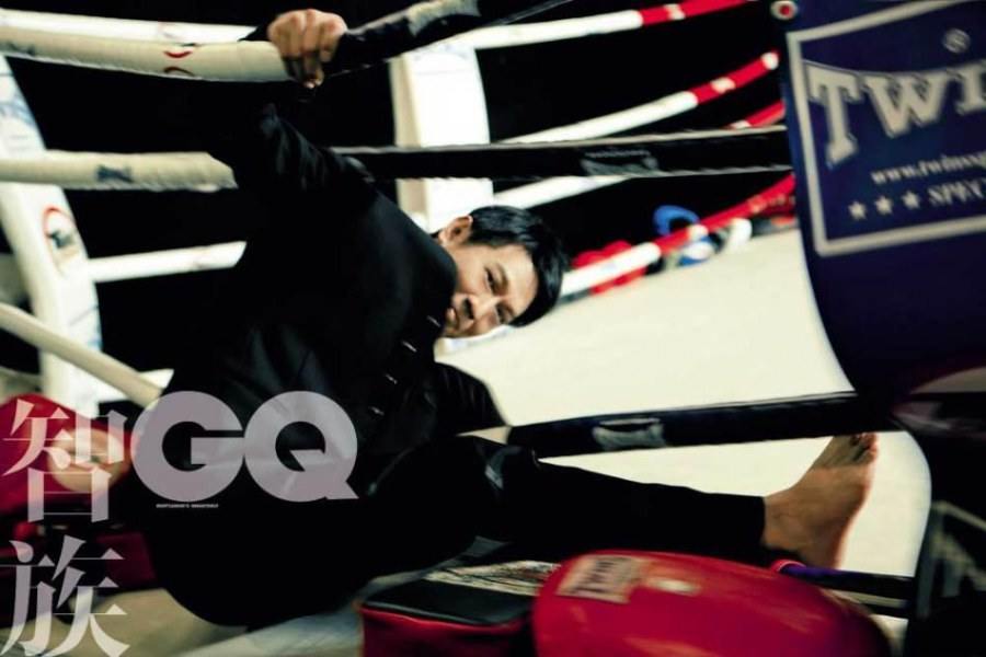 Jet Li & Tsui Hark @ GQ China magazine December 2011