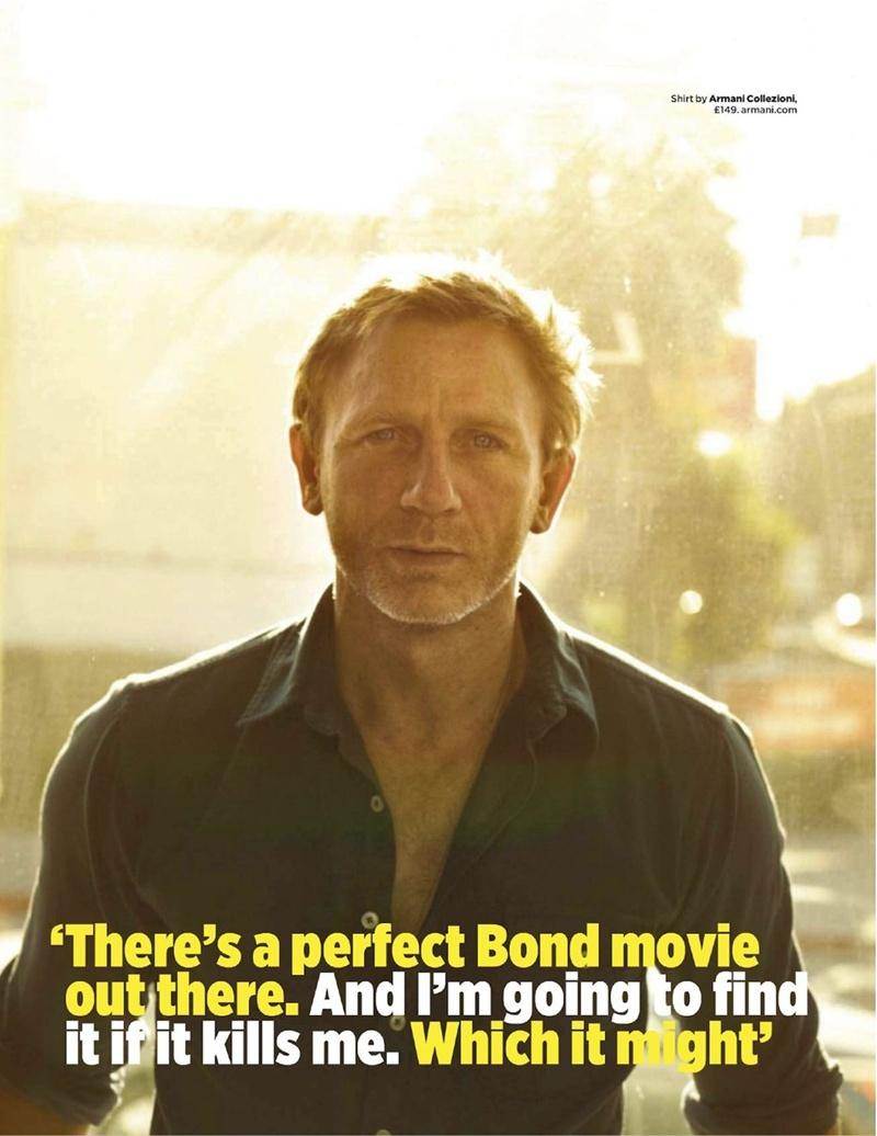 Daniel Craig @ GQ UK January 2012