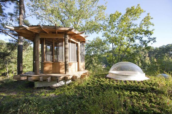 Timber Home Design &ndash; Lakefront Treehouse