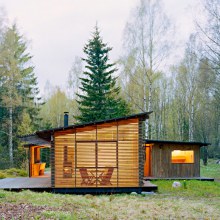 Summer Cabin Design - Award-winning Wood House by WRB