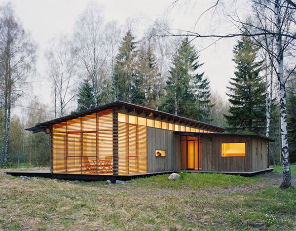 Summer Cabin Design - Award-winning Wood House by WRB