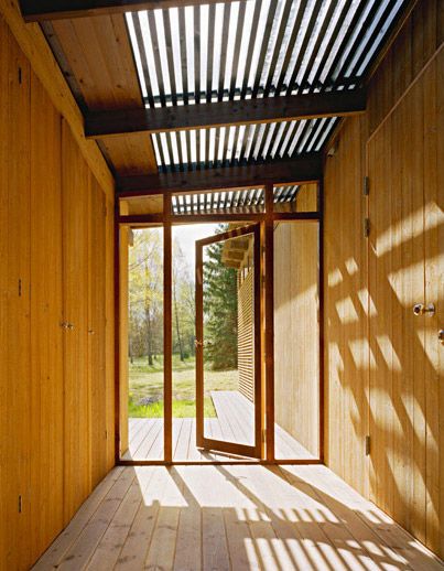 Summer Cabin Design - Award-winning Wood House by WRB