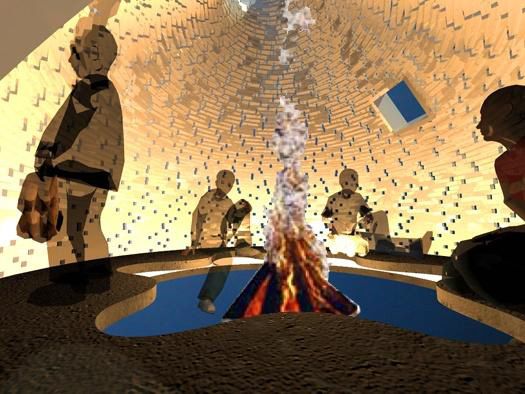 Timber Home Designs: Fireplace Feature House