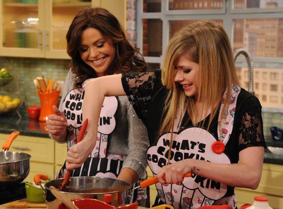 Avril Lavigne Rachael Ray Show ที่อาวริลไปทำคุ๊กกี้