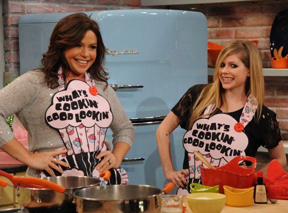 Avril Lavigne Rachael Ray Show ที่อาวริลไปทำคุ๊กกี้