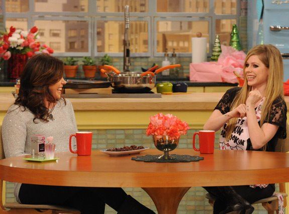 Avril Lavigne Rachael Ray Show ที่อาวริลไปทำคุ๊กกี้