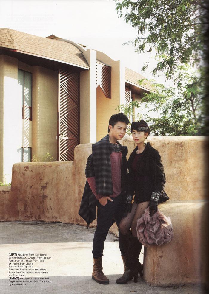 หมาก-ปริญ & มิ้นต์-ชาลิดา @ HONEYMOON+TRAVEL no.114 November 2011