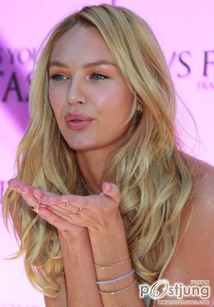 candice swanepoel of Victoria's Secret Fashion Shows