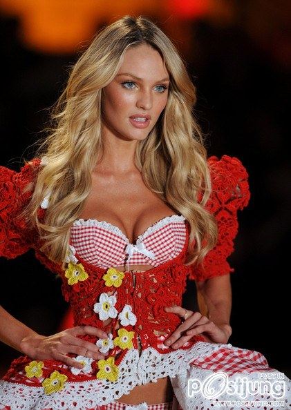 candice swanepoel of Victoria's Secret Fashion Shows