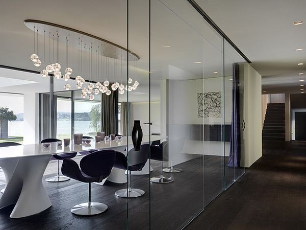 Coastal House Design - Luxury Glass and Stone Home