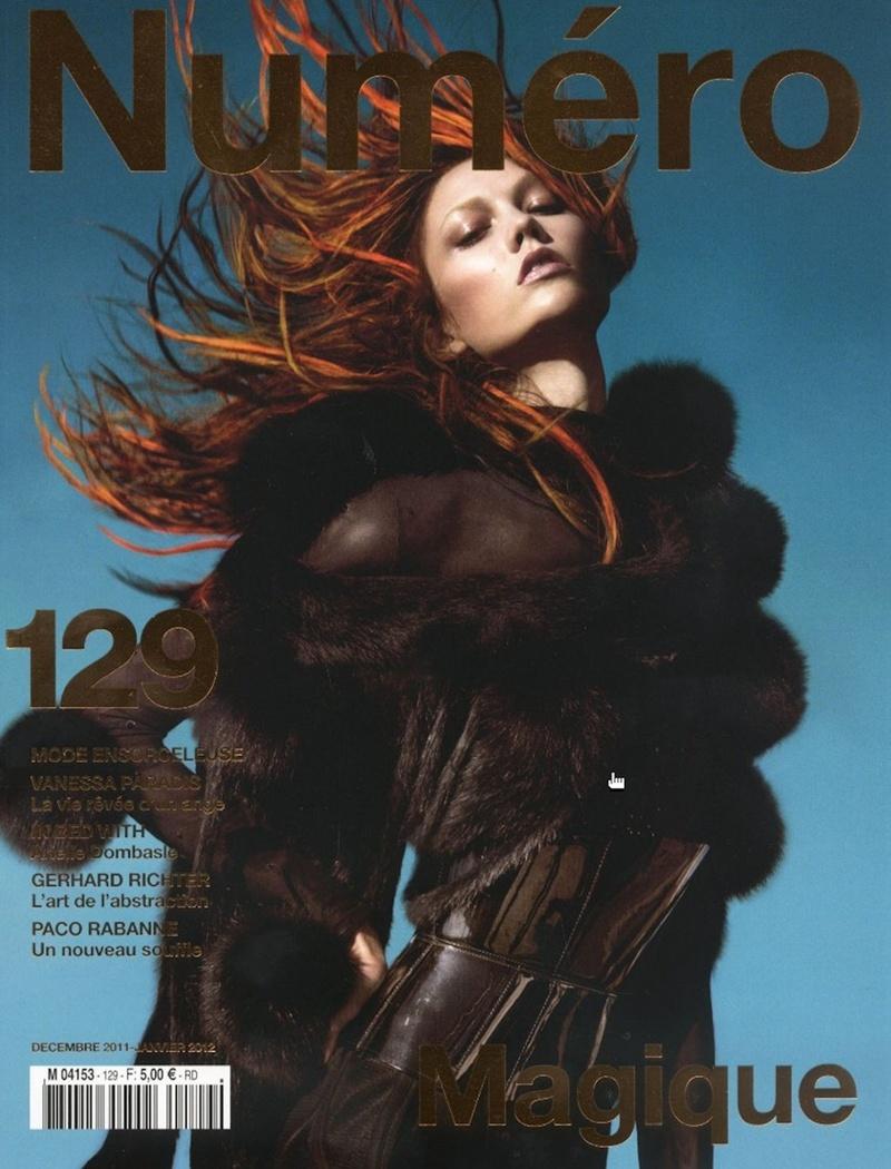 Karlie Kloss @ Numero #129 Dec/Jan 2012