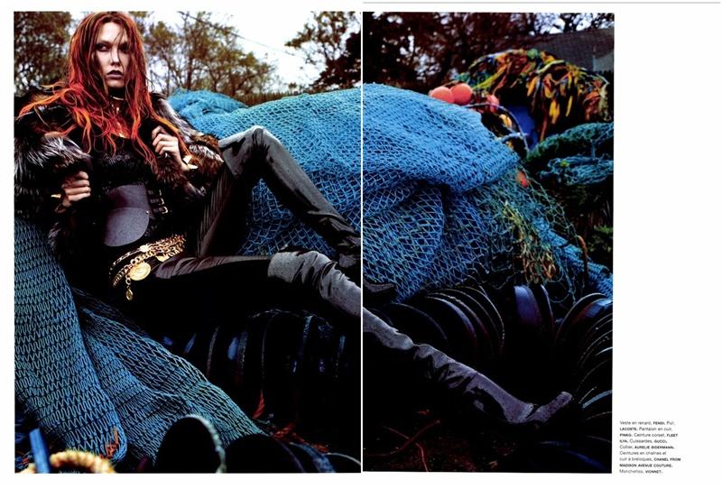 Karlie Kloss @ Numero #129 Dec/Jan 2012