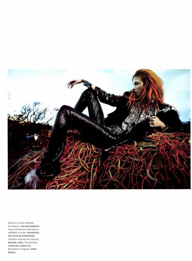 Karlie Kloss @ Numero #129 Dec/Jan 2012