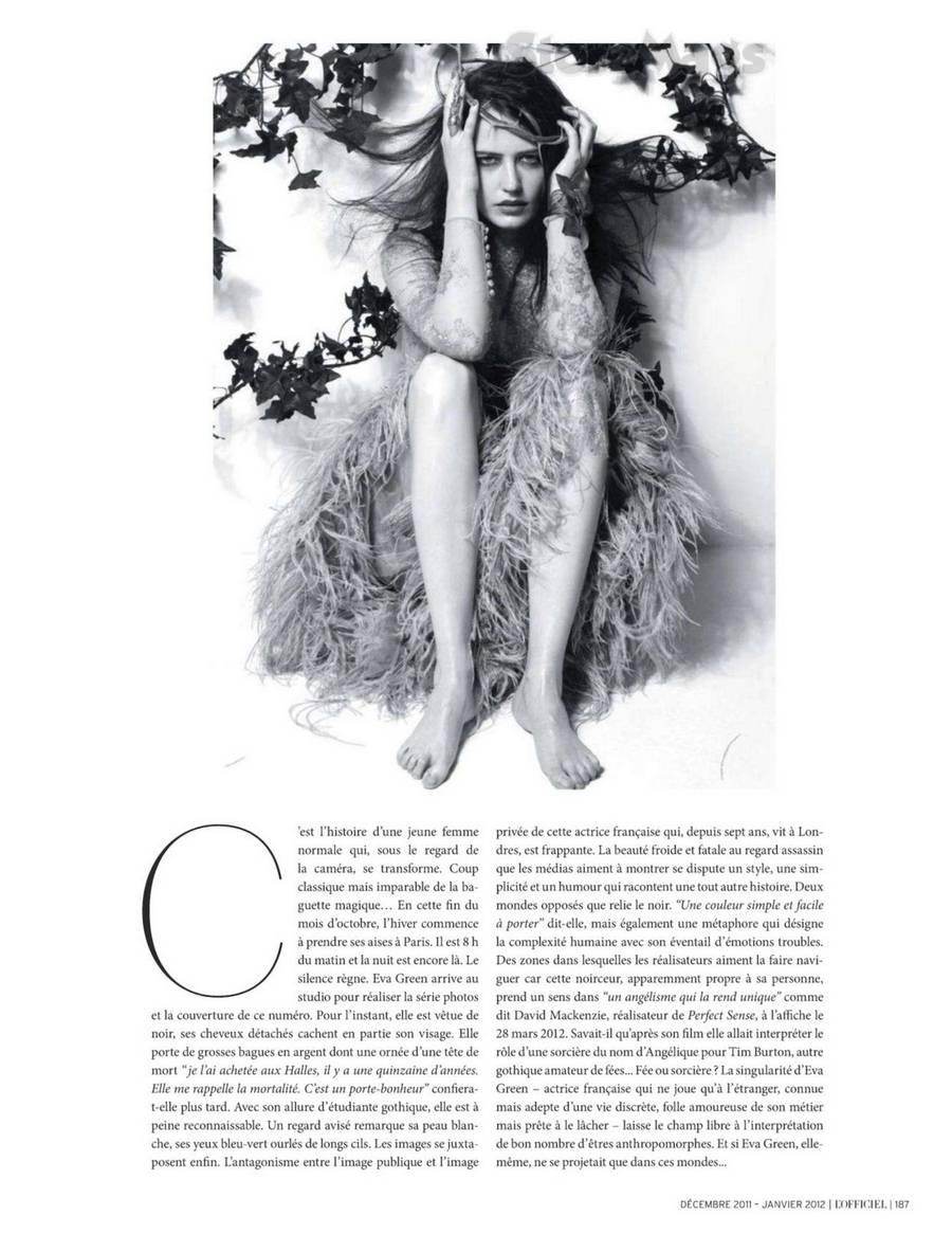 Eva Green @ L’Officiel France December 2011