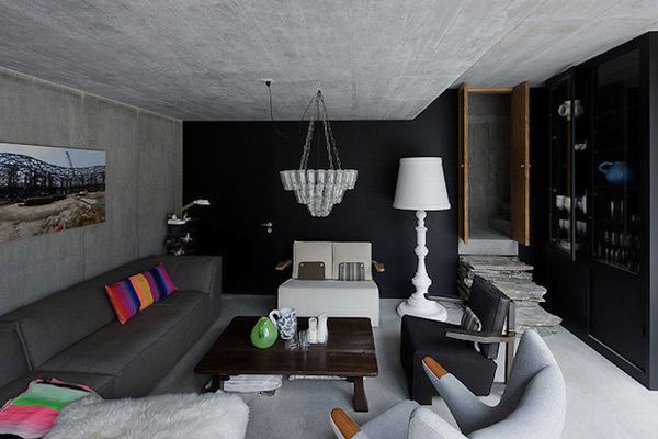 Underground Home Designs - Swiss Mountain House Rocks!