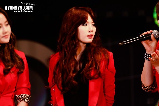 Hyun ah 4minute ในงาน 2011 K-Pop Music Fest Sydney