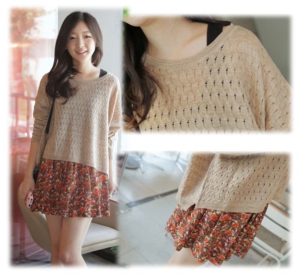 แฟชั่น เสื้อถักไหมพรมเอวลอย!! เปรี้ยวได้... อุ่นด้วย