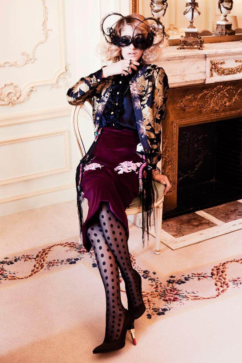 NAOMI PREIZLER @ L&rsquo;OFFICIEL PARIS DECEMBER 2011