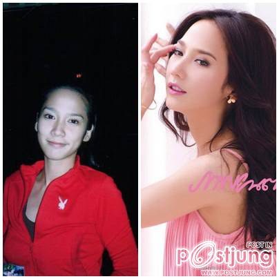 เมื่อดาราไม่แต่งหน้าจะต่างกันไหม