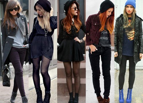 แฟชั่น สตรีทสไตล์สวย ๆ กับเลกกิ้งและถุงน่อง