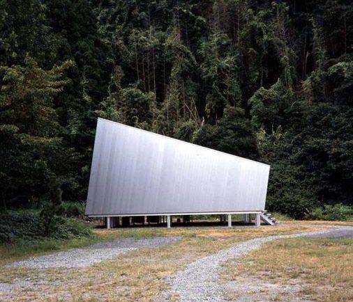 Small Home Design Ideas - metal clad house with wood interior