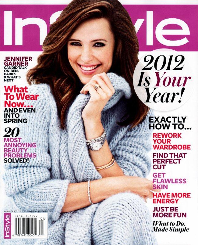 Jennifer Garner @ InStyle US Magazine January 2012