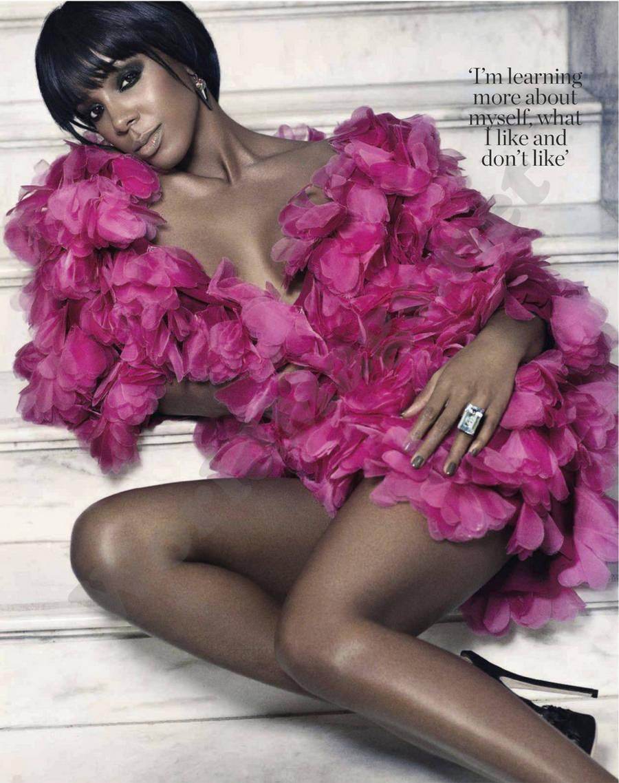 Kelly Rowland @ Marie Claire UK January 2012