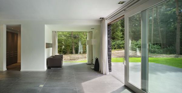 Stone House Siding Blends Beautifully with Nature, in the Netherlands