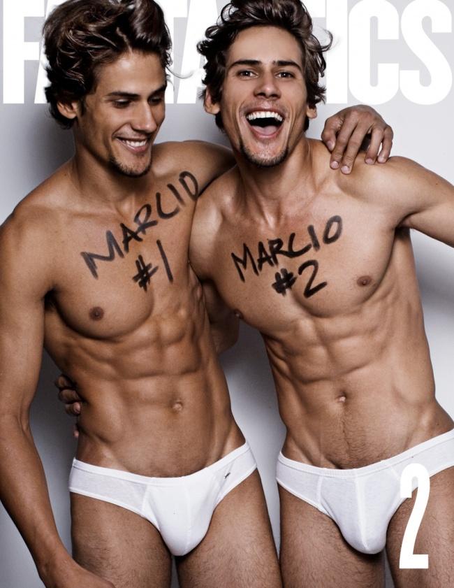 Photoshoot men album 415 : Brazilian twins Marcio &  Marcos Patriota