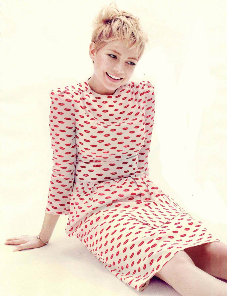 Michelle Williams @ Elle UK December 2011