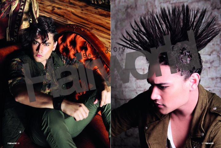 เจมส์-แม็กกี้ @ HAIR WORLD  no.37 November 2011