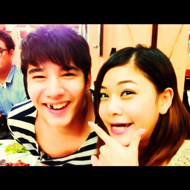 ภาพความหวานของคู่รักดาราใน "Instragram"