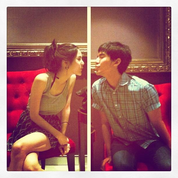 ภาพความหวานของคู่รักดาราใน "Instragram"