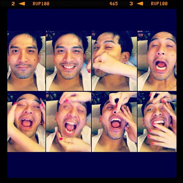 ภาพความหวานของคู่รักดาราใน "Instragram"