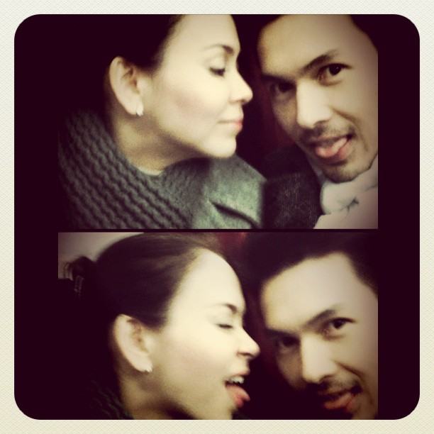 ภาพความหวานของคู่รักดาราใน "Instragram"