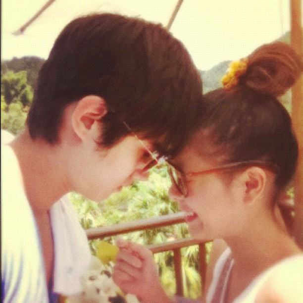 ภาพความหวานของคู่รักดาราใน "Instragram"