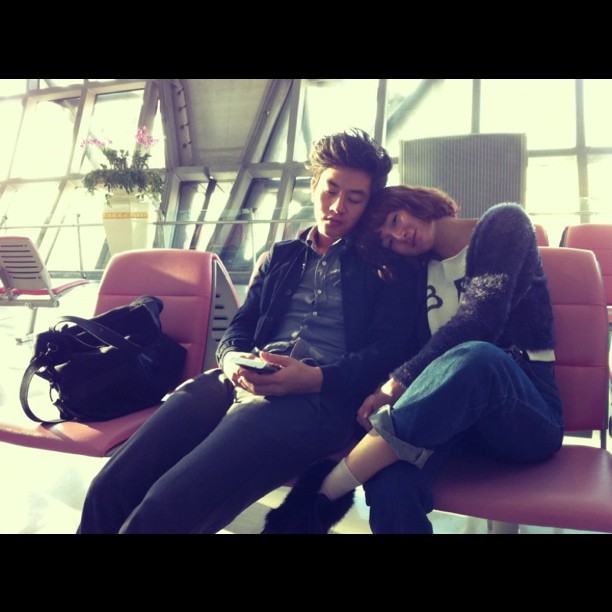 ภาพความหวานของคู่รักดาราใน "Instragram"