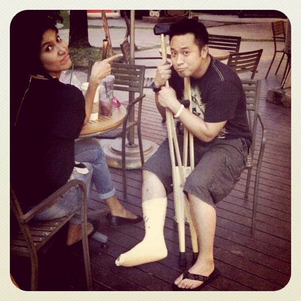 ภาพความหวานของคู่รักดาราใน "Instragram"