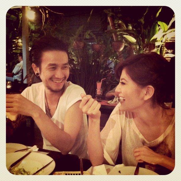 ภาพความหวานของคู่รักดาราใน "Instragram"