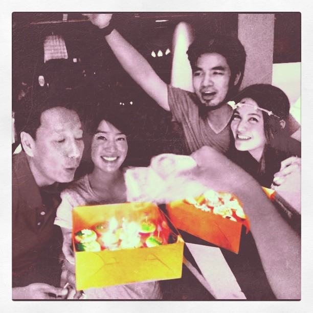 ภาพความหวานของคู่รักดาราใน "Instragram"