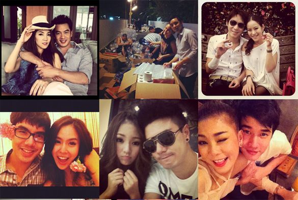 คู่รักดารา คู่หวานแห่งวงการบันเทิง ประจำปี 2554