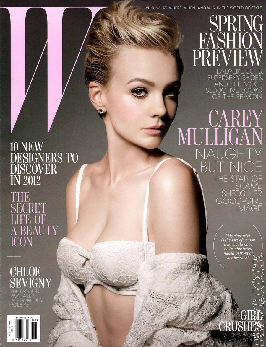 Carey Mulligan @ W Magazine January 2012