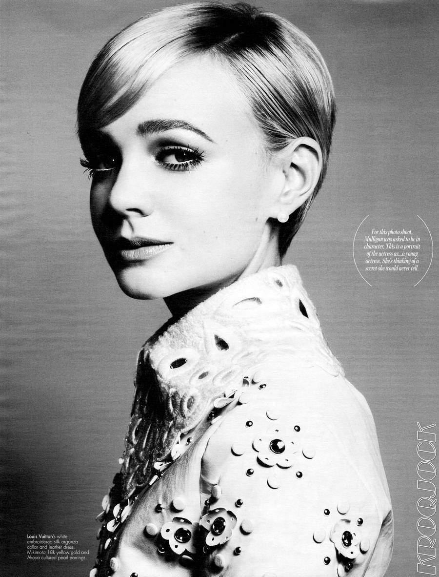 Carey Mulligan @ W Magazine January 2012
