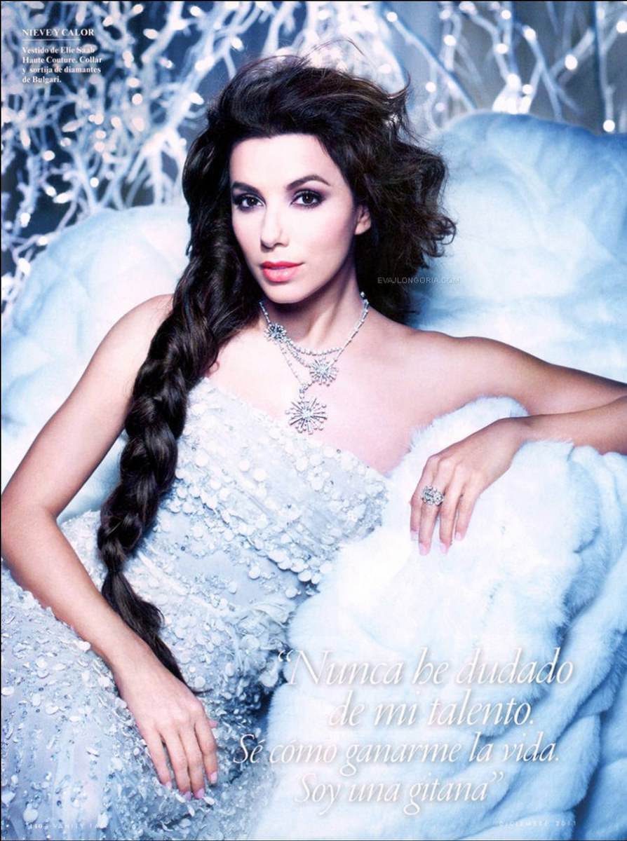 Eva Longoria @ Vanity Fair Spain December 2011