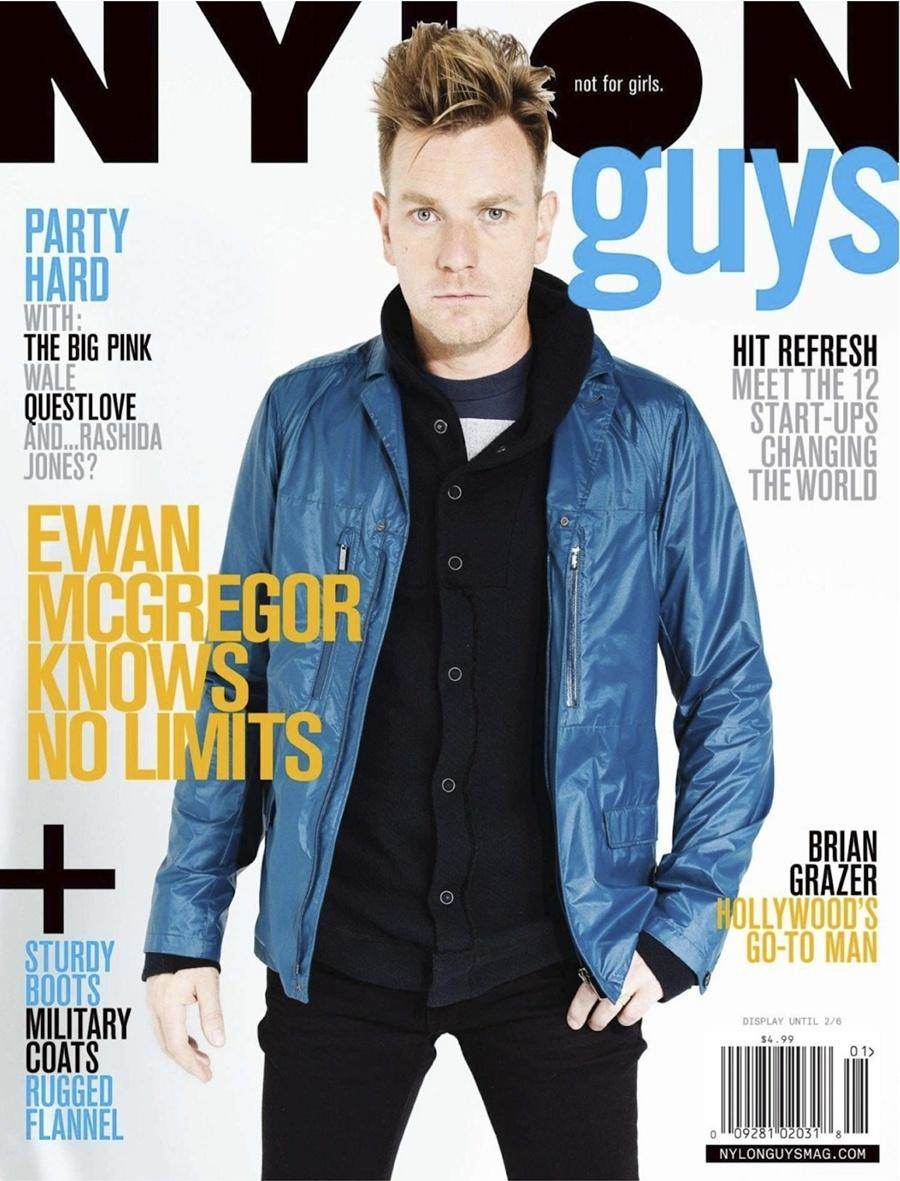Ewan McGregor @ Nylon Guys January 2012