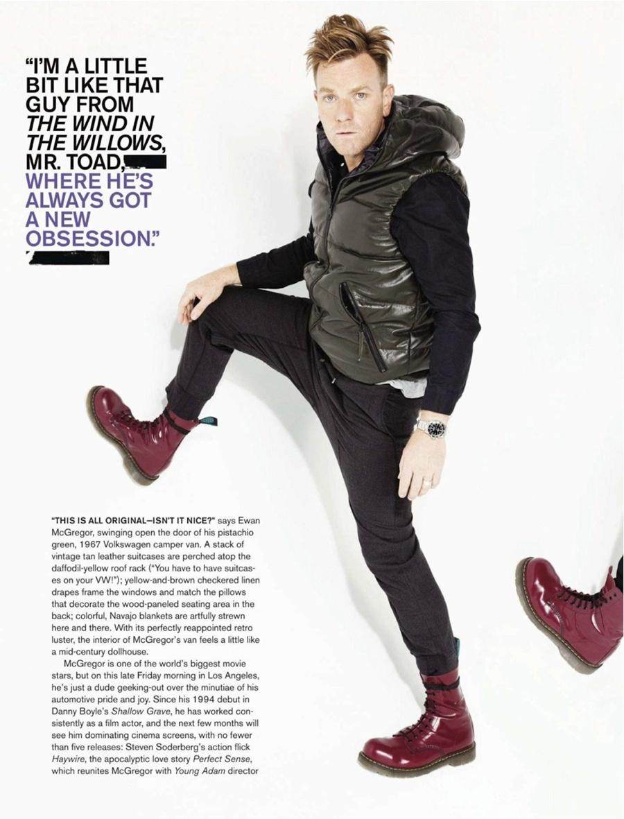 Ewan McGregor @ Nylon Guys January 2012