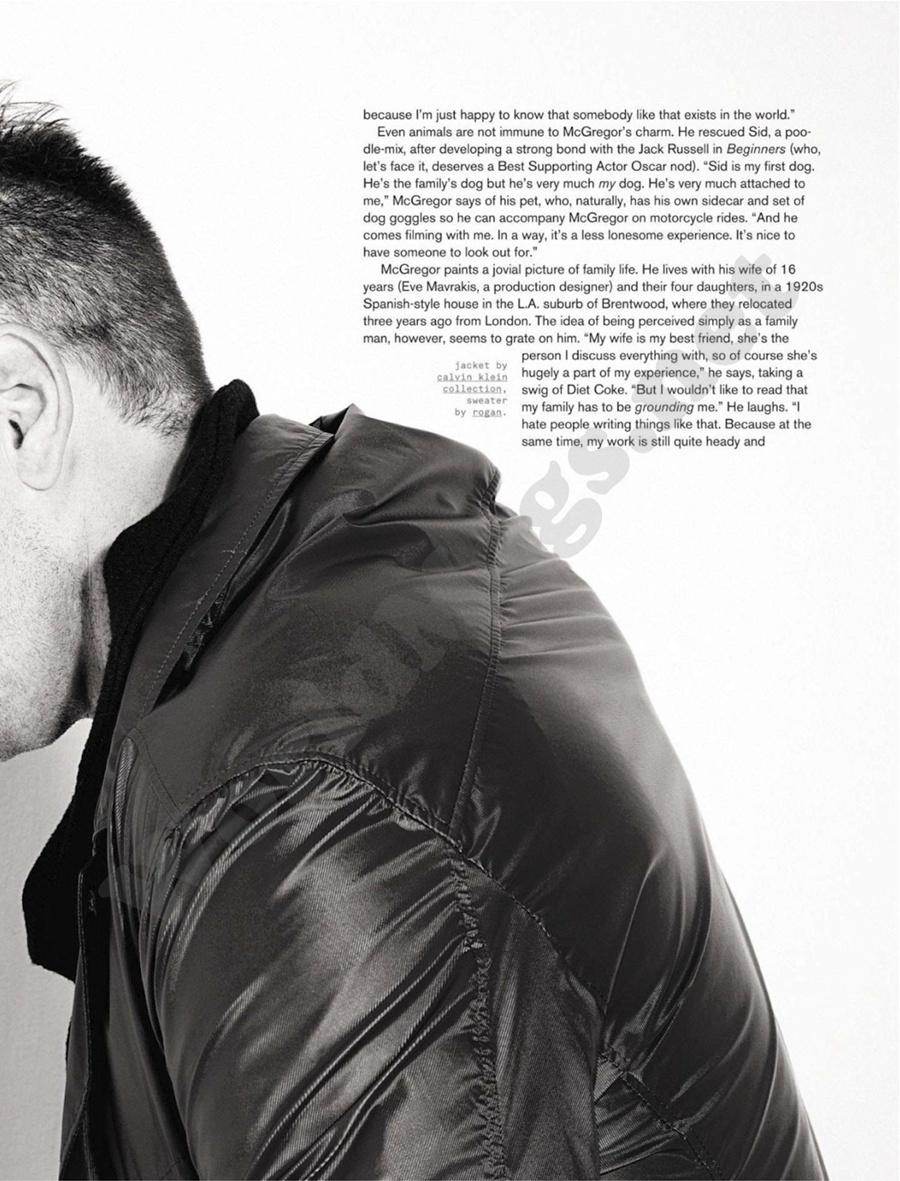Ewan McGregor @ Nylon Guys January 2012
