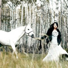 HYONI KANG IN  GLACIAL GLAMOUR 