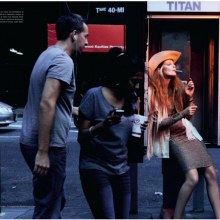 VOGUE ITALIA: ENIKO MIHALIK IN  THROUGH THE CROWD  BY PHOTOGRAPHER FRANCESCO CARROZZINI