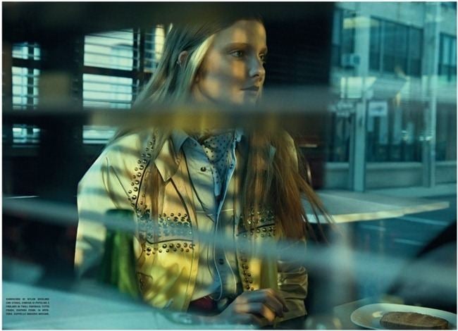 VOGUE ITALIA: ENIKO MIHALIK IN "THROUGH THE CROWD" BY PHOTOGRAPHER FRANCESCO CARROZZINI